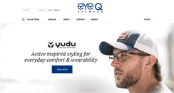 Desktop Screenshot of eyeqeyewear.com